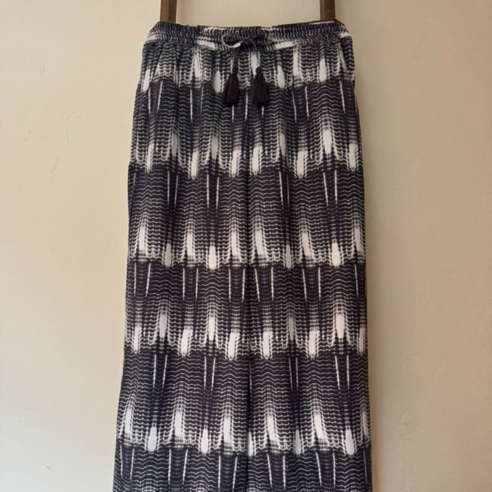 Garnet Hill Wide Leg Palazzo Style Pants, Size XS